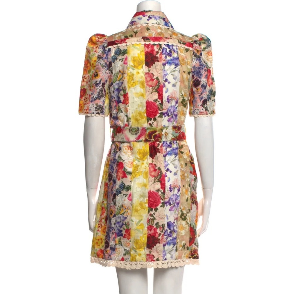 ZIMMERMANN Wonderland Floral-Printed Linen Shirt Dress - Picture 11 of 12
